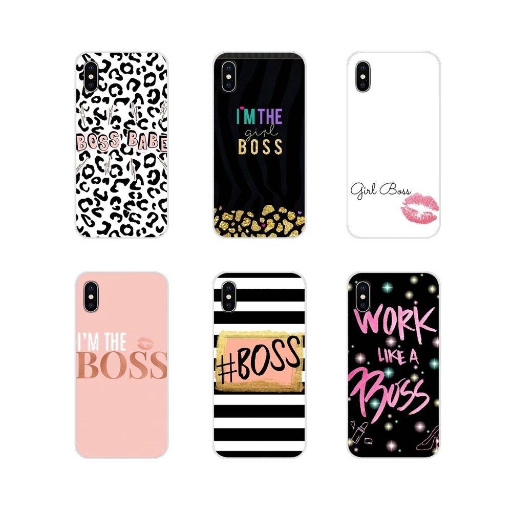 

Accessories Phone Cases Covers For Samsung Galaxy S4 S5 MINI S6 S7 edge S8 S9 S10 Plus Note 3 4 5 8 9 Brand Boss Honey Girl Lady