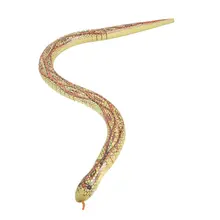 Красный бежевый деревянный гибкий моделирование гибкая змея игрушка украшение
