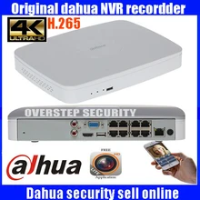 Original MUtil language DAHUA POE DH-NVR4108-8P-4ks2 NVR4108-8P-4KS2 NVR with 8 poe ports Smart 1U Mini NVR 4k h265 Network NVR