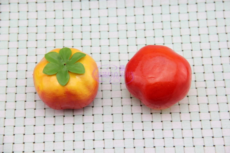 

Foam tomato fake vegetables tomato props kitchen cabinet decoration model photography props child