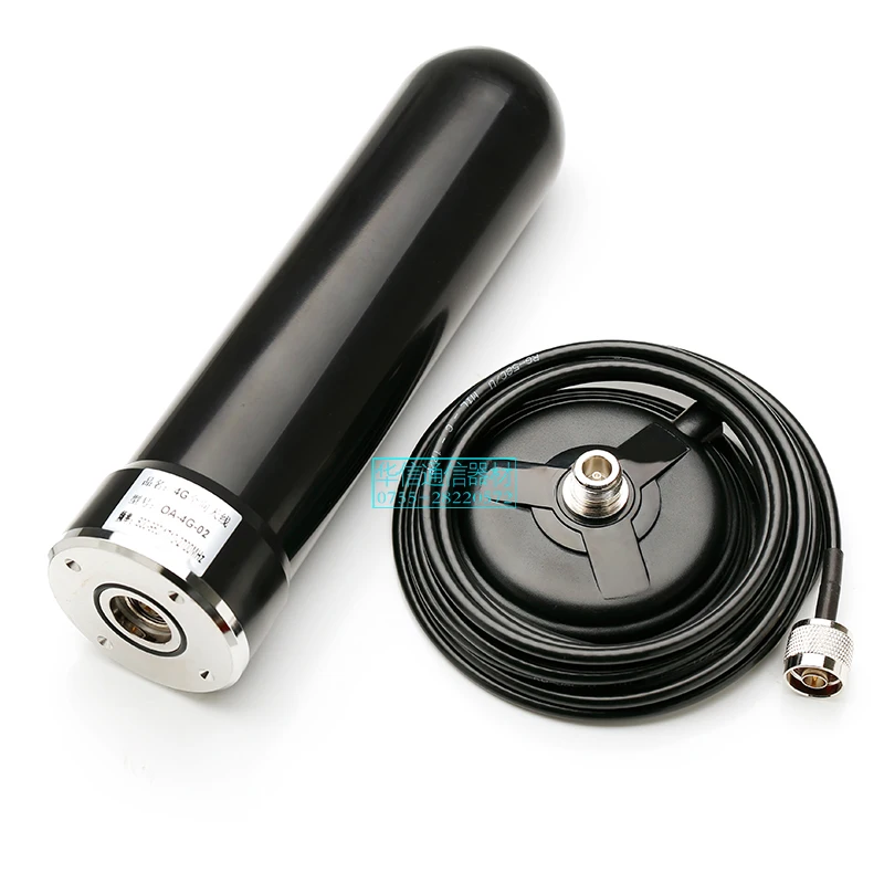 GSM 3G 2.4G 4G SMA/N type male Fiberglass antenna Base magnetic high gain Vehicle car suction cup antenna 900-1800M 35dbi