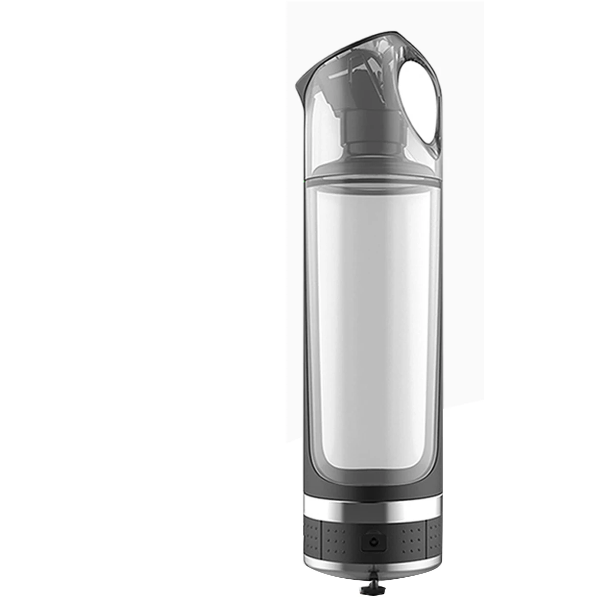 

500ml Hydrogen Rich Water Bottle lonizer Alkaline Generator LED Portable Healthy Cup USB Rechargeable Anti-Aging