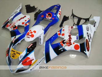 

New ABS Injection Mold motorcycle Fairings kits For Suzuki GSX-R1000 K3 2003 2004 03 04 Fairing bodywork custom white blue