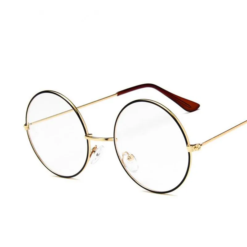 Vintage Round Harry Potter Metal Eyeglass Frames Glasses Full Rim