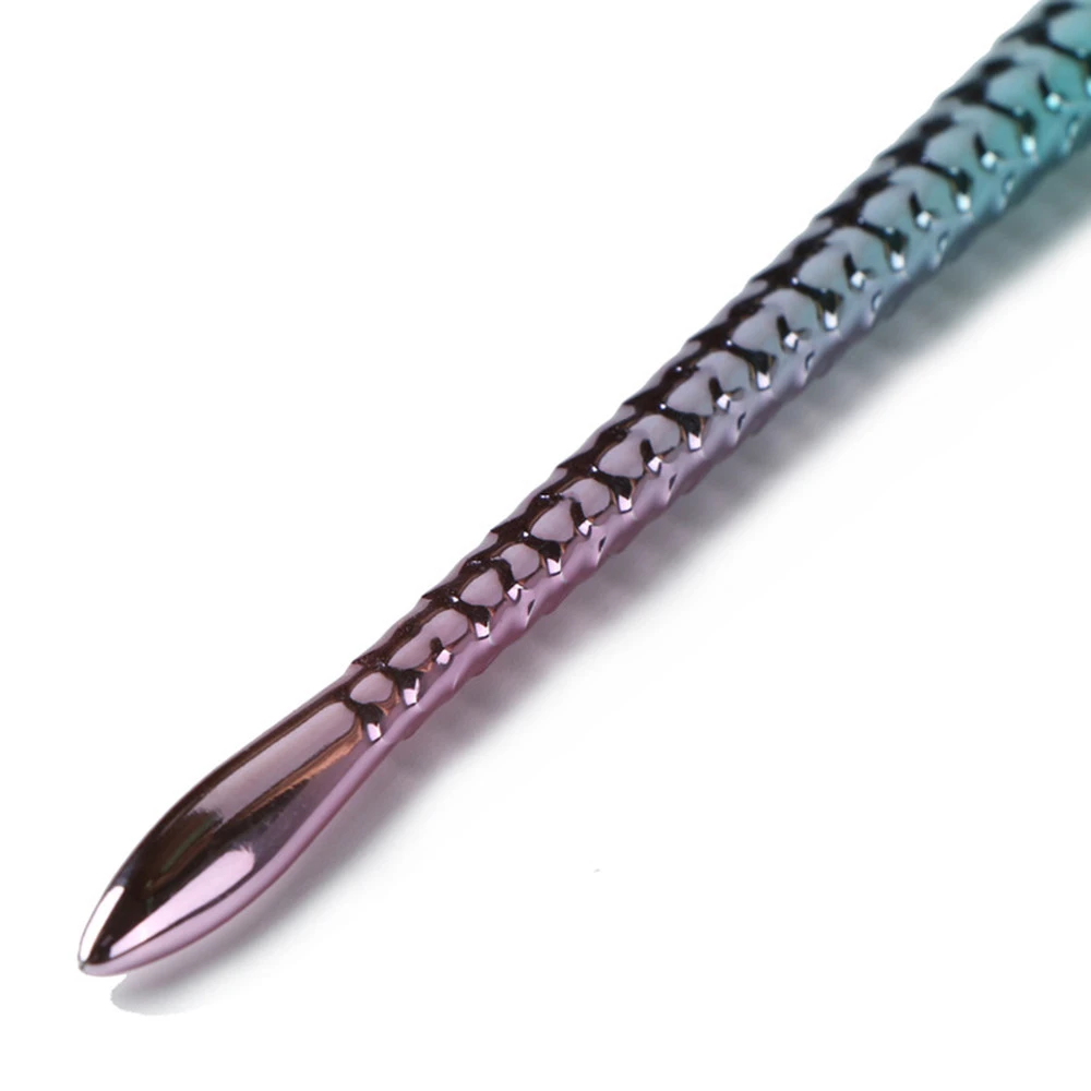 Fashion New 1Pc Fan Brush Diamond Portable Slim Professional Makeup Brush (5)