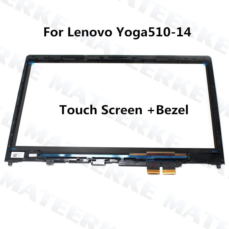 14-дюймовый сенсорный экран для ноутбука LENOVO Yoga510-14 Yoga 510-14 510 14 | Компьютеры и офис