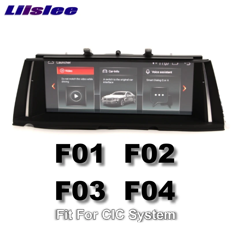 LiisLee Автомобильный мультимедийный gps аудио Hi-Fi Радио стерео для BMW 7 серии F01 F02 F03 F04 CIC стиль навигации NAVI