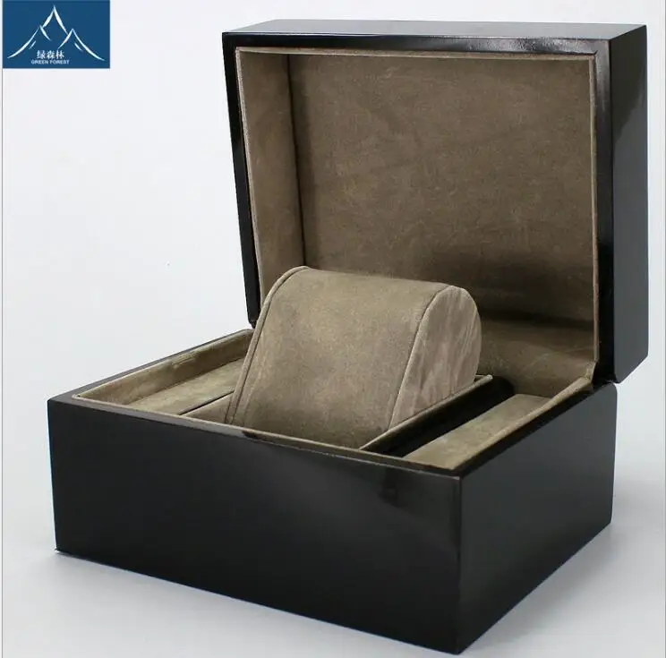 

Wooden Watch Box Black Gift Jewelry Box Top Quality Square Jewelry Set Storage Box Jewelry Box Wood Colors Available