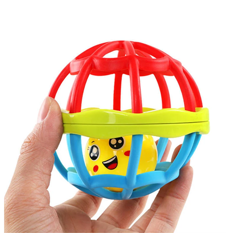 

Funny Baby Infant Toy Baby Ball Toy Rattles Develop Baby Intelligence Bath Toys Hand GraspingBall Rattle Toy For 0-12 Months