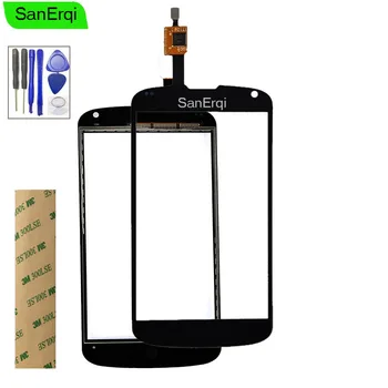 

SanErqi E960 Touch Panel For LG Nexus 4 E960 Dual Touch Screen Digitizer Front Glass Sensor Replacement With Tools