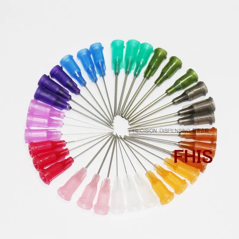 

Wholesale 10000PCS 1-inch tubing length,W/ ISO standard Precision Blunt S.S. dispensing Tips 14G~25G with PP safety-lock hub