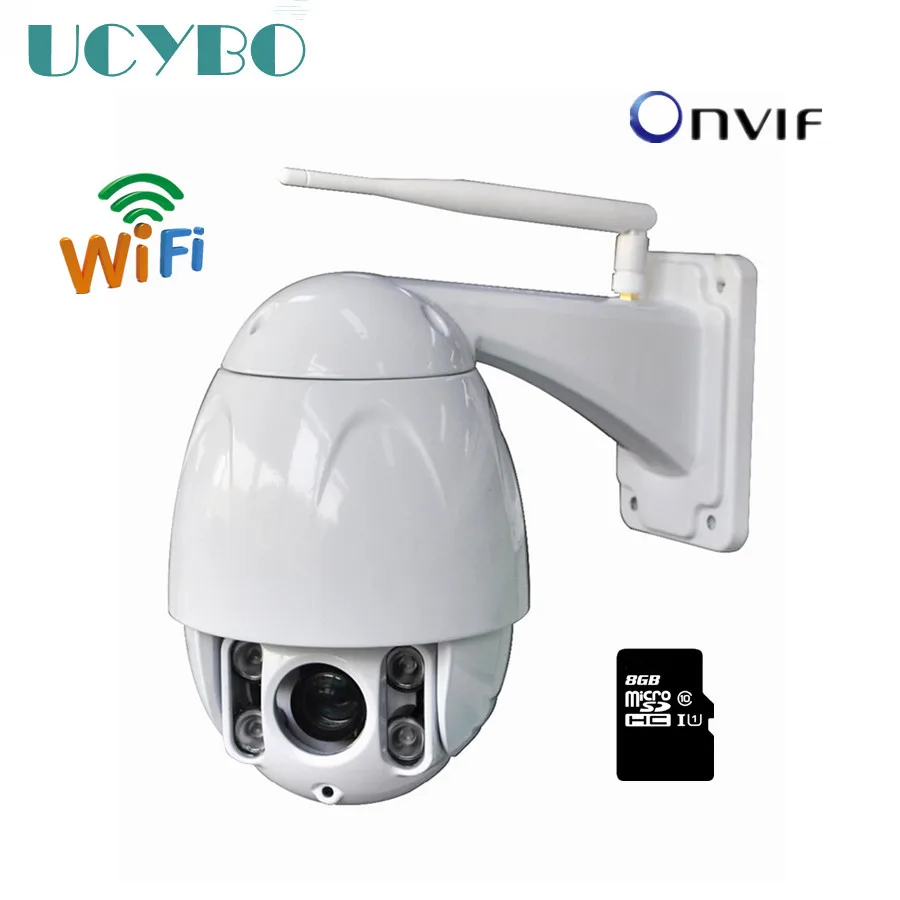 

wireless IP Camera 720P mini PTZ Outdoor Wifi Pan tilt 10x Optical Zoom 64GB SD TF Card Surveillance ip Speed Dome Camera system