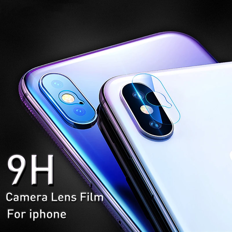 3PCS Back Camera Lens Film For iphone X XS Max XR Tempered Glass Screen Protector Protective Glass on For iPhone 7 8 Plus Glass