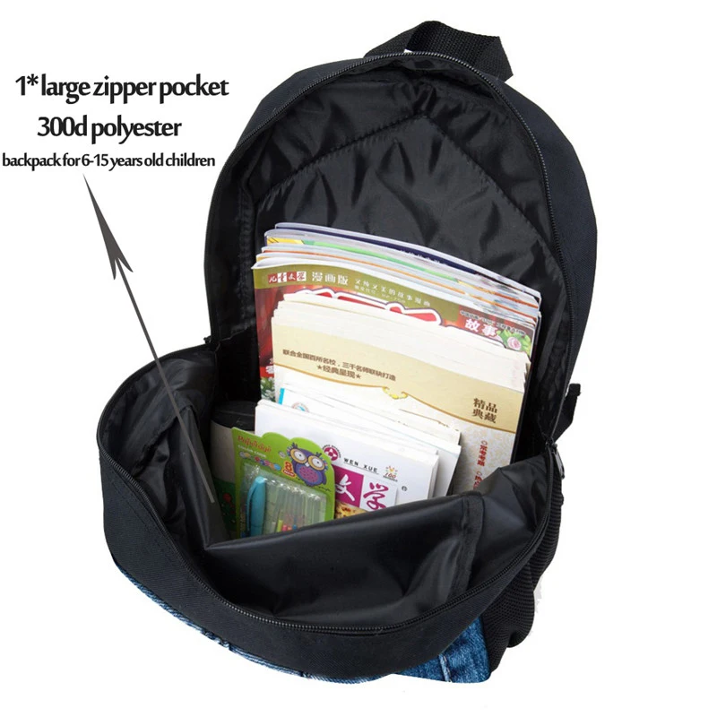 Набор из 3 предметов для мальчиков, школьные сумки для детей, знаменитый рюкзак с рисунком маслом для подростков, женский рюкзак, студенческий пенал для девочек, Ланчбокс