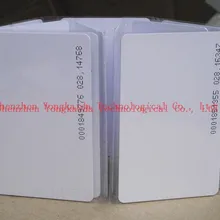 400 шт./лот 125 кГц ID карты вставьте чистую карту ПВХ TK4100/EM4100 RFID смарт-карта