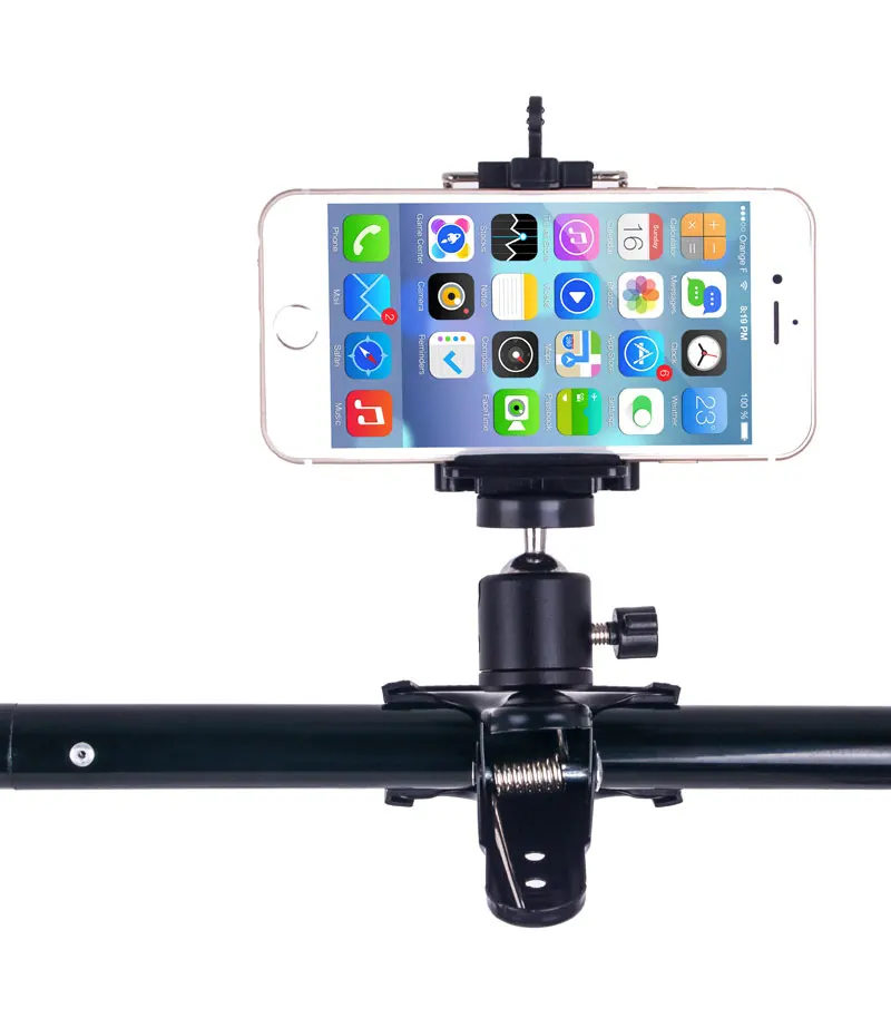 Multi-function Camera Clip Clamp with Mini Ball Head 14 Screw For Flash Light Stand Camera Photo Studio Accessories Photograph Backdrop (7)