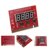 Analyse informatique PCI carte postale carte mère LED Test de Diagnostic à 4 chiffres analyseur de PC Kit d'outils de réparation réseau nouveau ► Photo 1/6