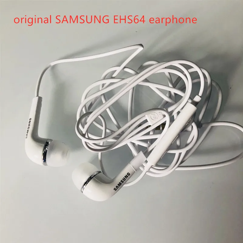 Оригинальный samsung наушники стерео звук бас с микрофоном для Galaxy S6 S7 край S8 S9 S10