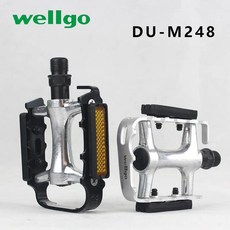 Wellgo m248 الألومنيوم سبيكة أجزاء للطي الدراجة الطريق دراجة دواسة دواسة الدراجة الجبلية دراجة دواسة دراجة دواسة الملحقات