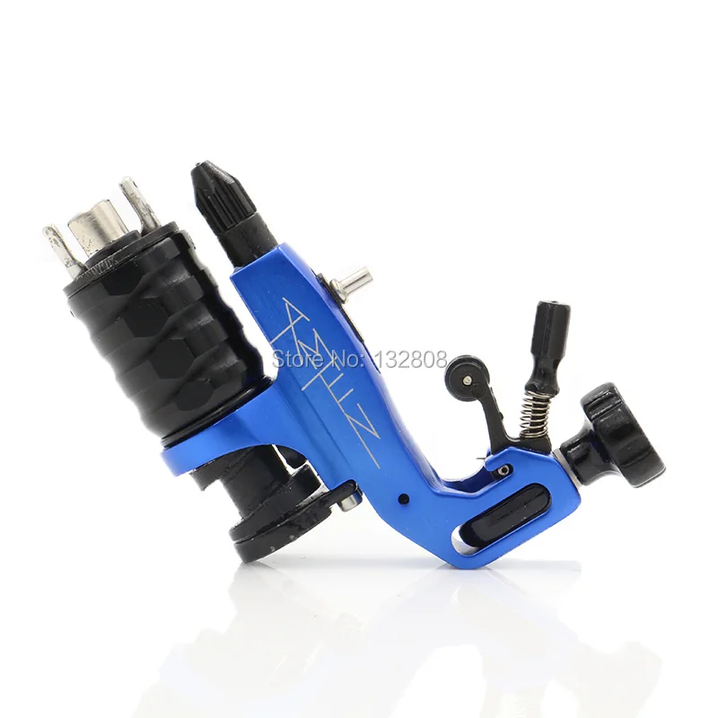 High Quality Newest Blue Stigma Amen V6 Tattoo Machine Gun 3 Colors Choose For Shader And Liner  Free Shipping 