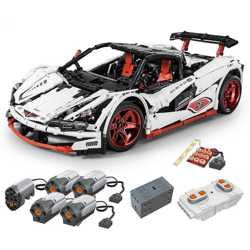 

Technic RC Car Compatible Technic Model Building Blocks Boys Birthday Gifts Remote Controrlled Toys For Children