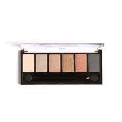 Длинные LastingPalette тени для век Макияж Блеск Focallure Ретро 6 цветов Тени для смоки айс макияж комплект очаровательный 5.2DJL