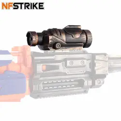 NFstrike изменен тактический фонарик кнопки сотового для Nerf Stryfe Retaliator Rapidstrike для Nerf Modulus Регулятор-бронзовый