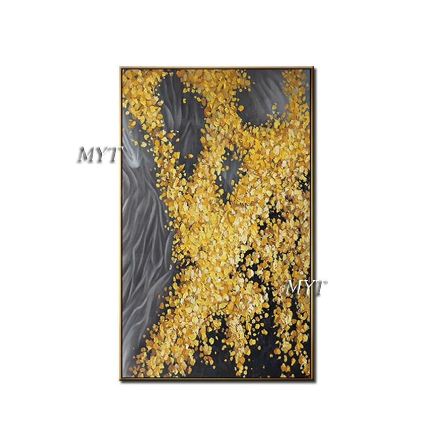 Домашний декор Ручная роспись подвесная картина абстрактная маслом на холсте