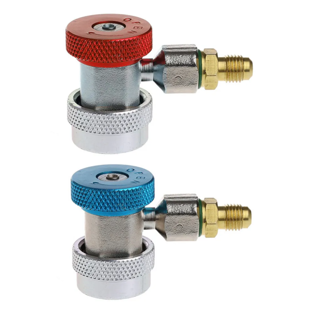 R134a Hose Air Conditioning Service Tool Dual Pressure Gauges