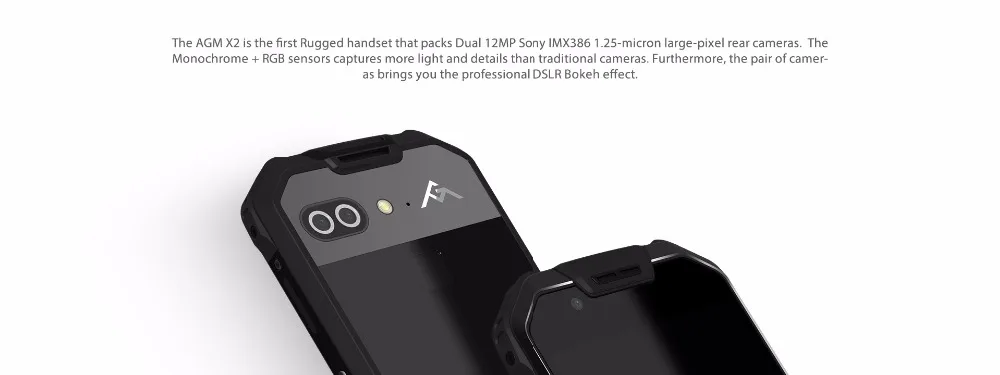 AGM X2 MSM8976SG восьмиядерный смартфон с 5 дюймовым дисплеем ОЗУ 6 ГБ ПЗУ 64 128 6000 мАч 12