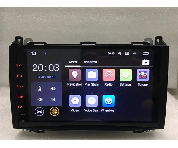 Perfect Android 8.1or android 9Inch  For Mercedes/Benz/ Sprinter  B200 B-class W245 B170 W209 W169 Wifi GPS  Radio 11