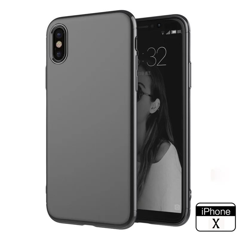 Роскошный чехол с покрытием для iPhone X 10, ультра тонкий жесткий чехол с гальваническим покрытием для iPhone X