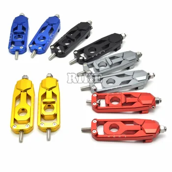 

For YAMAHA MT-09 TRACER FZ-09 FJ-09 Motorcycle Accessories CNC Rear Axle Spindle Chain Adjuster Blocks chain adjuster tensioners