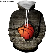 Новейшие баскетбольные мячи для мужчин wo мужчин Толстовка с капюшоном 3D Толстовка с принтом спортивный костюм пуловер мужская одежда уличная Прямая поставка пальто