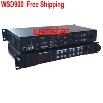 

WSD900 LED Video Processor input HDMI/DVI/VGA/CVBS 1920*1200 pixel LED rental screen video processor Hot Sales Free Shipping