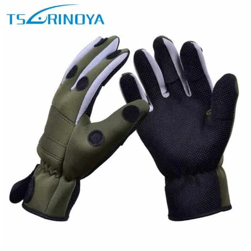Tsurinoya High Quality Men Full Finger Gloves Sport Fly Carp Spinning