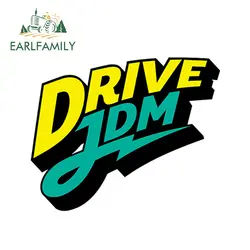 EARLFAMILY 13 см x 10,5 см привод JDM виниловая наклейка на машину багажник окна бампер наклейка светоотражающая Автомобильная наклейка