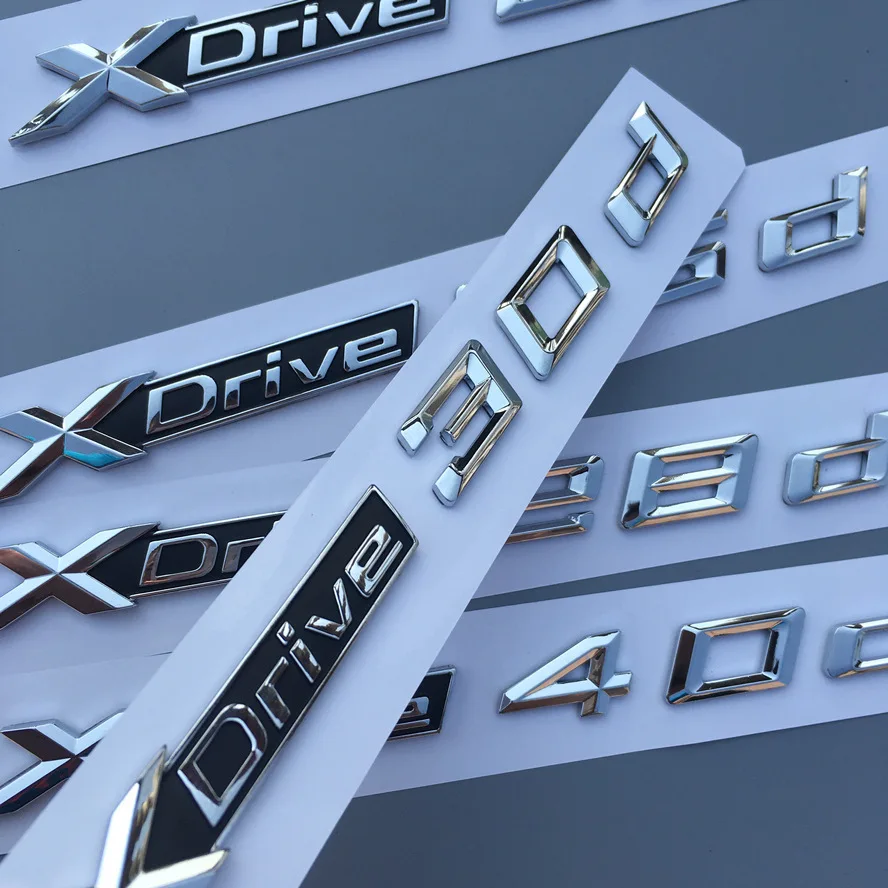 2 шт. Заводская Поставка ABS оригинальная Quaity x drive 18d 20d 28d 30d 35d 40d 23d 50d наклейка на