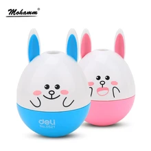 1 шт. Deli Kawaii мультяшный милый стакан Кот медведь цвета Животные точилка для карандашей Школа Офис Suppies Стационарный