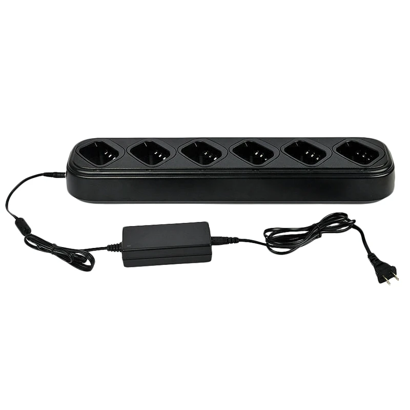 Six/6-Way Universal Rapid Multi Charger For Pofung Baofeng Uv-5R Uv-5Ra 5Rc Th-F8 Rt-5R Radio Us Plug