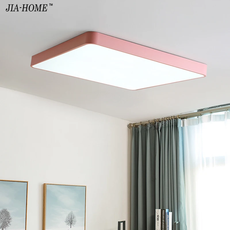 

Ceiling Lights Macaron five height in rectangle shape Lighting Ceiling Lamp Fixture For Living Room Bedroom corridor Home Decor
