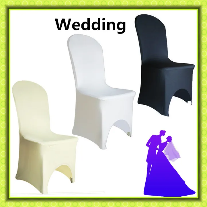 Marious Brand 50pcs black banquet. chair covers for wedding party free