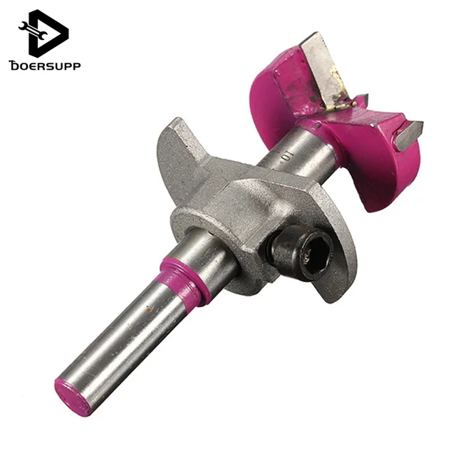 1PC Woodworking Core Drill Bit 35mm Cemented Carbide Cutter Wood Drilling Power Tools Top