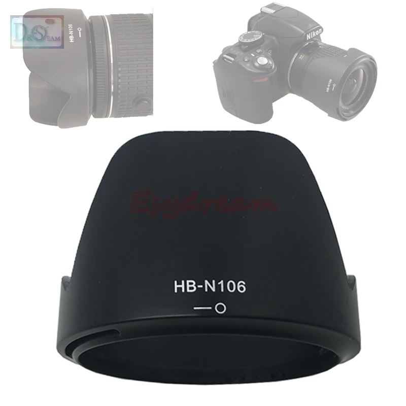 Hb N106 Lens Hood Shade For Nikon Af P Dx Nikkor 18 55mm F 3 5 5 6g Vr 18 55 F3 5 5 6g Hbn106 N106 Lens Hood Nikon Shadelens Hood For Nikon Aliexpress