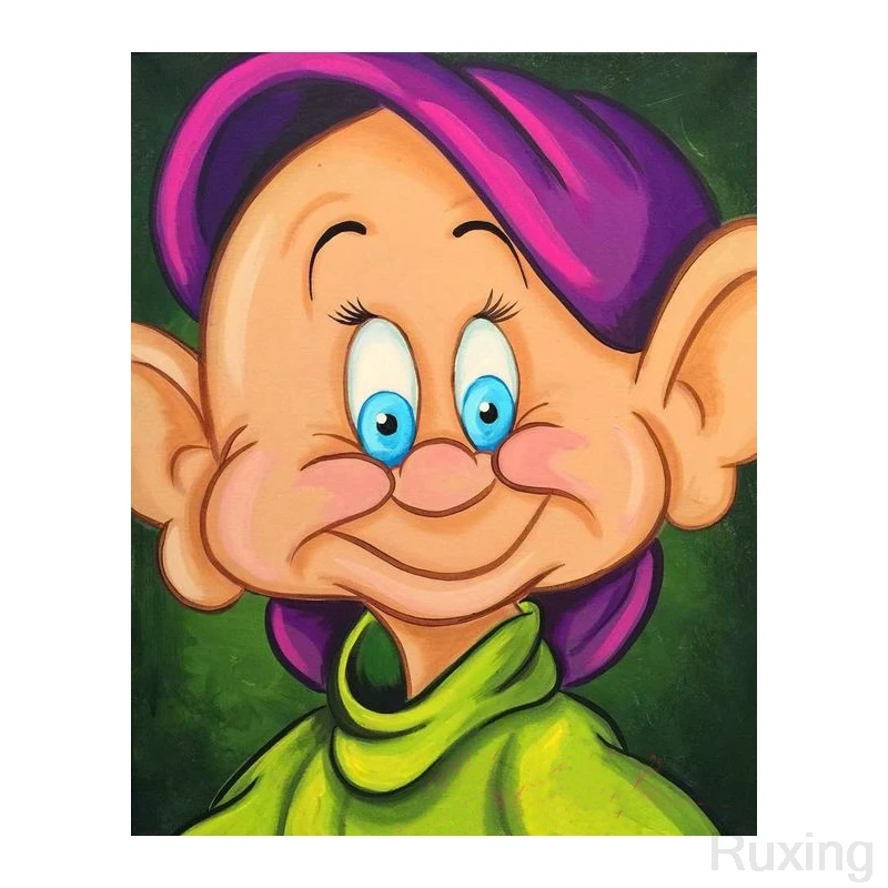 

5d diy diamond embroidery Cartoon character dwarf diamond painting Cross Stitch full square round drill mosaic home decoration