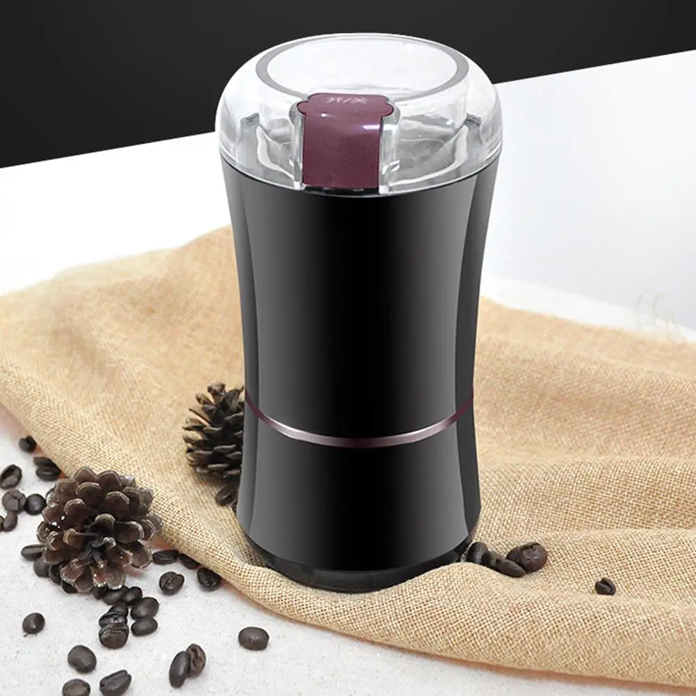 Portable Mini Household Electric Coffee Grinder Kitchen Salt Pepper