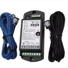 Фотоэлектрический Луч Сенсор 10 м под углом 90 градусов Инфракрасный электронный Безопасности Светильник автоматические двери безопасности луча Сенсор(двойной пучок