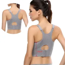 Женский бесшовный спортивный бюстгальтер большого размера, сексуальный женский бюстгальтер с полной чашкой, пуш-ап бюстгальтер с глубоким v-образным вырезом, регулируемые Топы