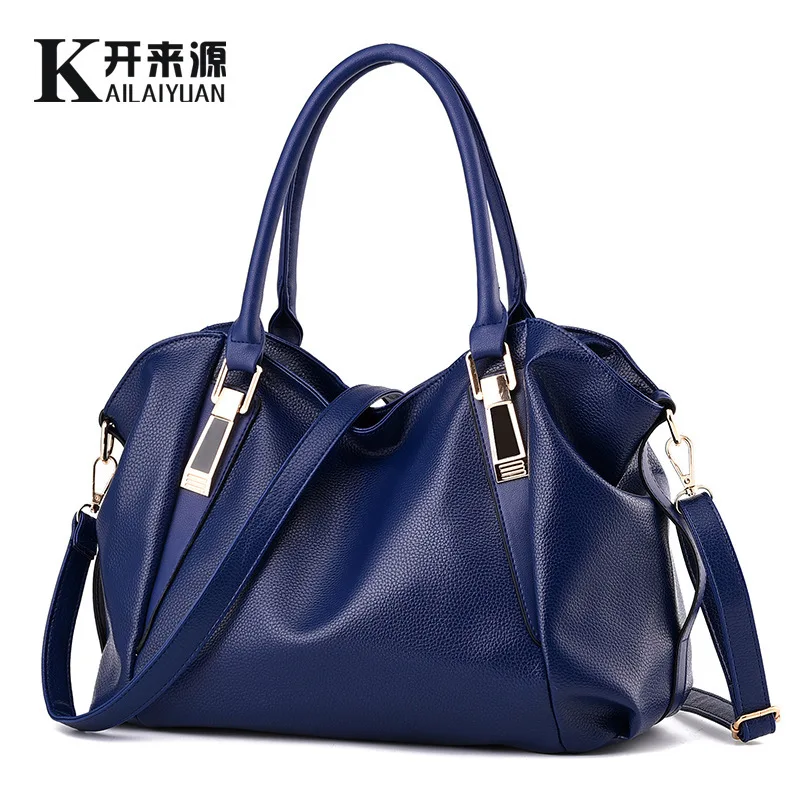 

DUBKART Women's Handbags Quality Female Hobos Single Shoulder Bags Vintage Solid Multi-pocket Ladies Totes