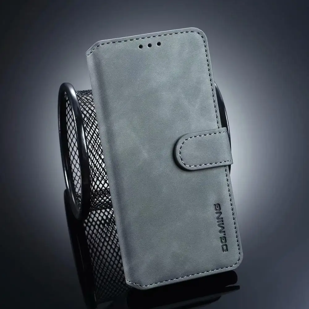 Винтажный Классический чехол кошелек DG.Ming из искусственной кожи для Samsung Galaxy S10 Plus